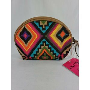 Gigi Hill small coin clutch bag. Geometric design
